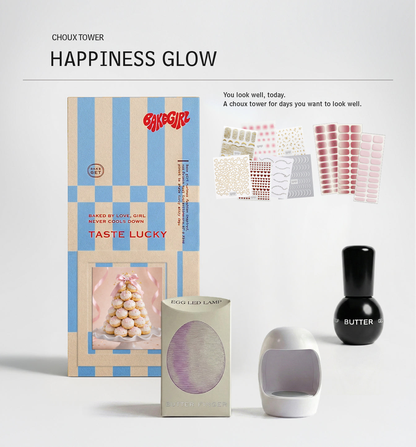 HAPPINESS GLOW Nail Set