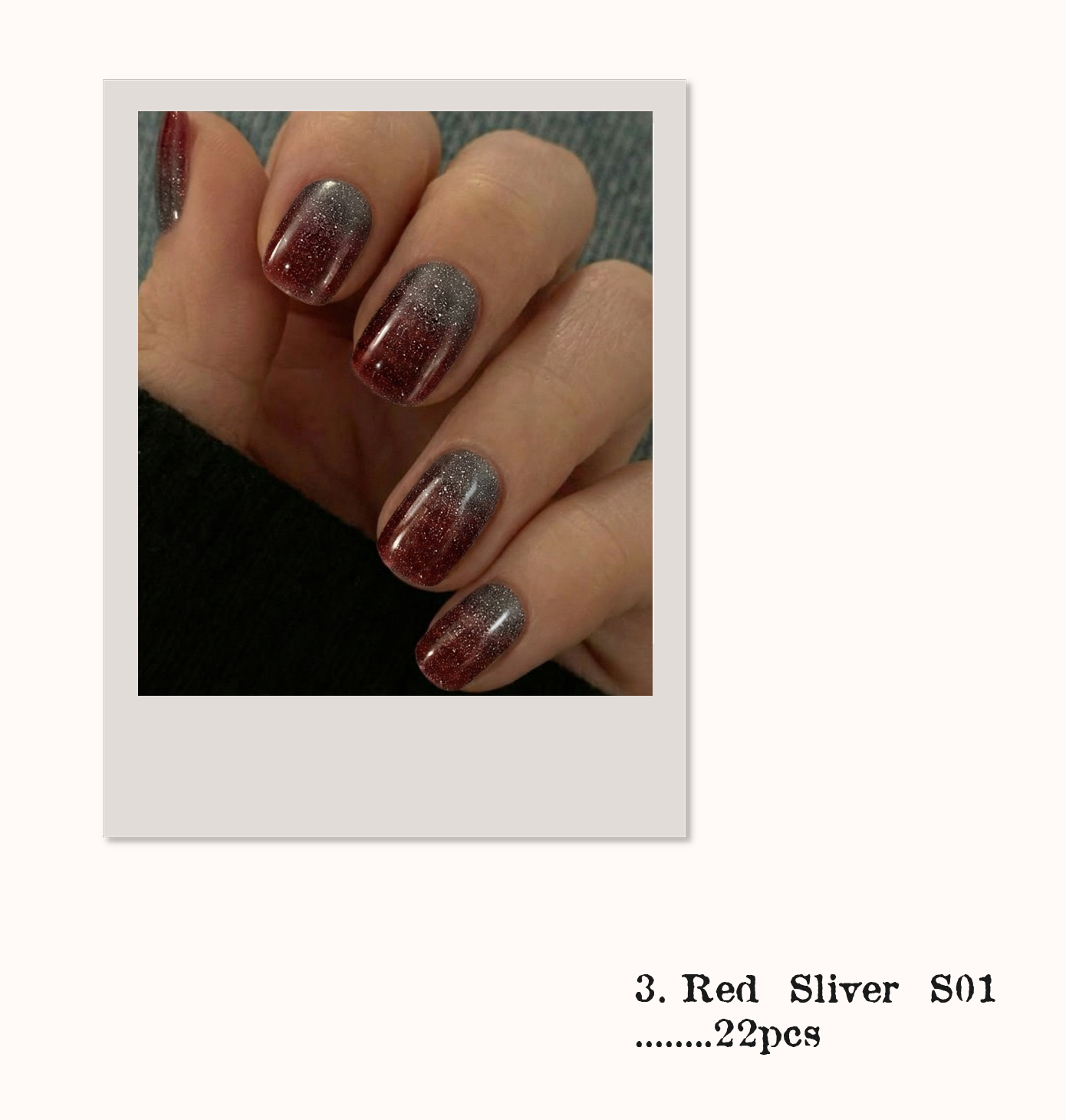 Moonlit Parfait Glass Nail Set