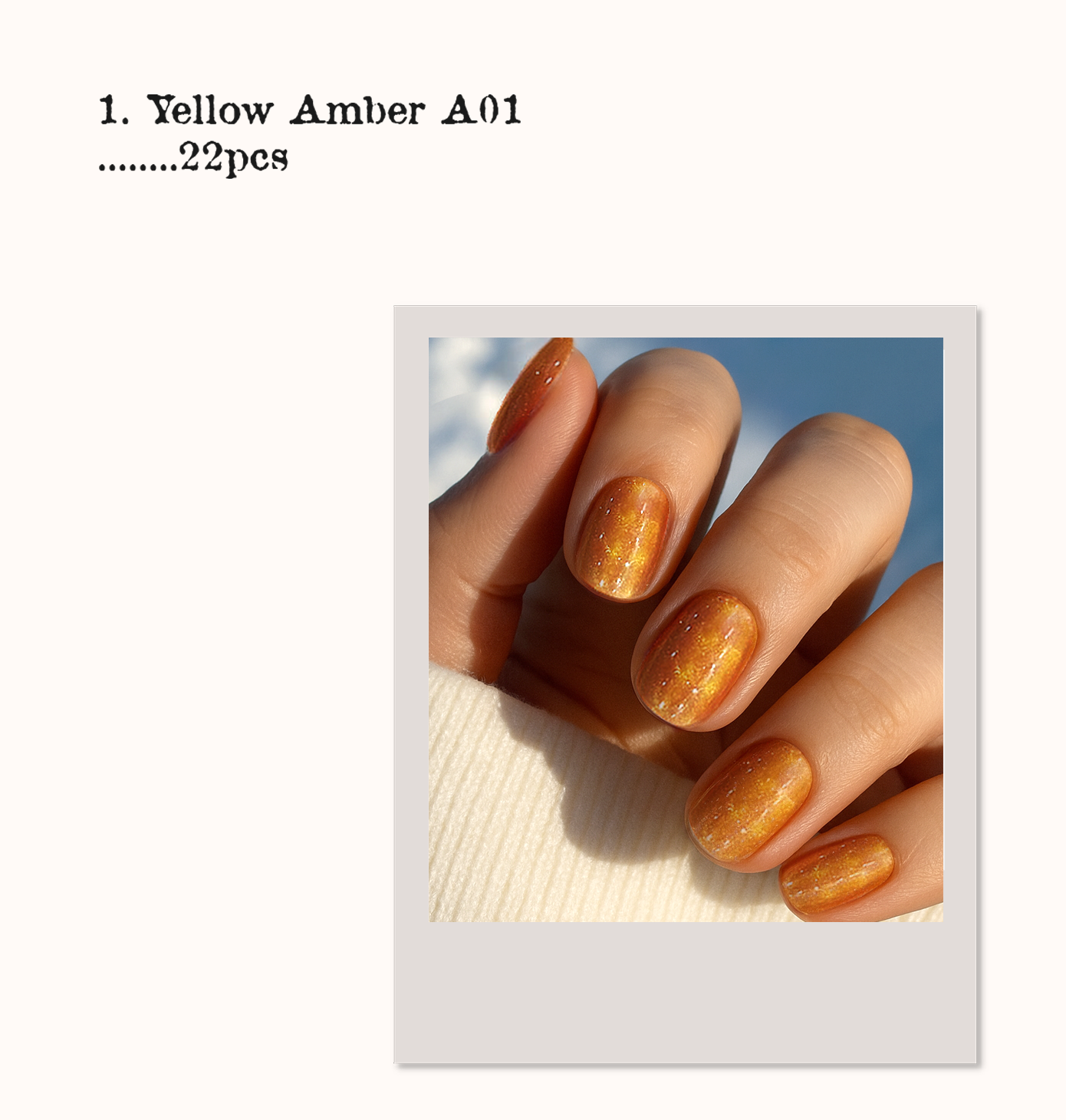 Moonlit Parfait Glass Nail Set