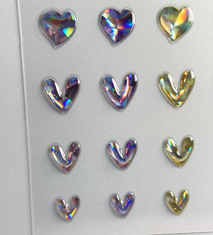 AC018 Bling Heart